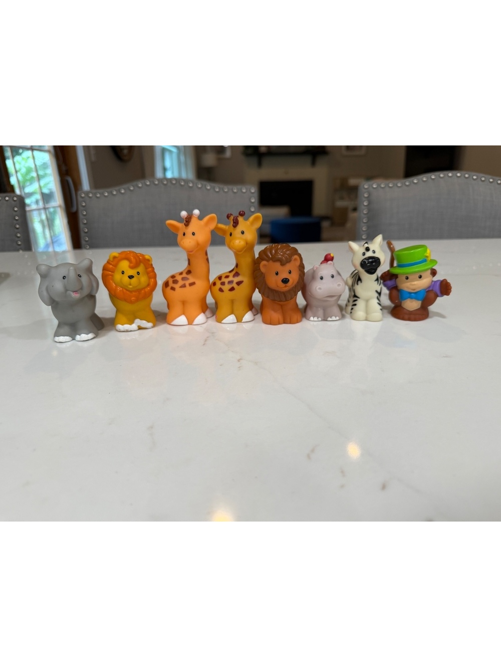 8 Vintage Little People Animal Lot